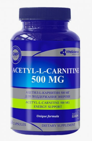 Vitascience Premium Ацетил-L-Карнитин, капсулы, 60 шт.