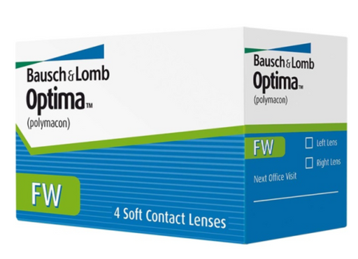 Bausch&Lomb Optima FW Контактные линзы плановой замены, BC=8.7 d=14.0, D(-5.75), 4 шт.